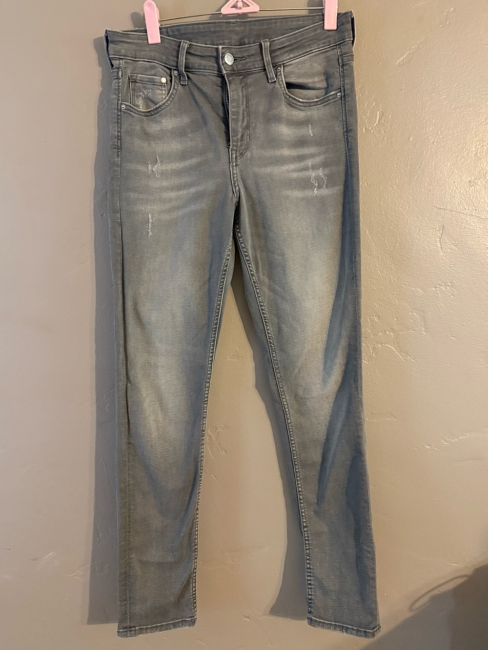 Stack of 5 Old Navy Skinny Jeans - Assorted Blue and Gray Tones 10x30 - Picture 9 of 15